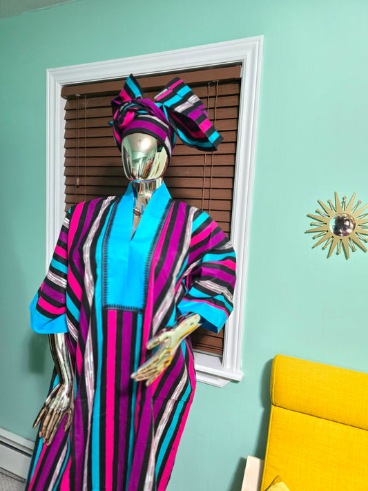 Omotayo Premium Kaftan Bubu with Scarf