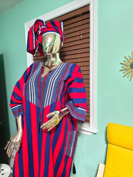 Morenike Premium Kaftan Bubu with Scarf