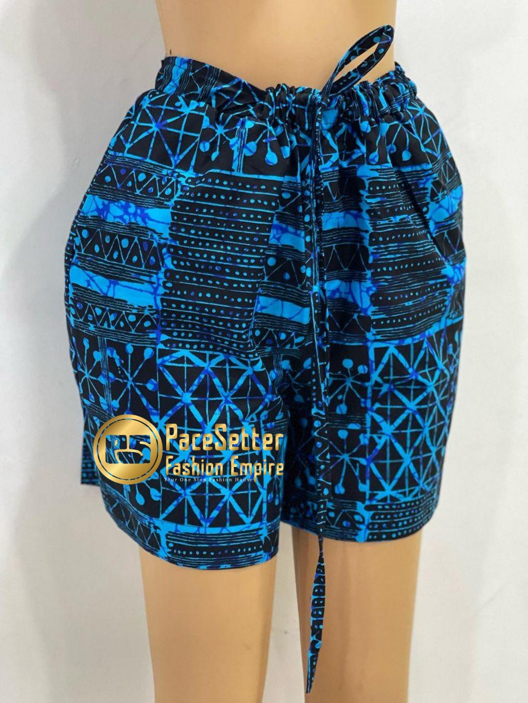 Royal patterned shorts
