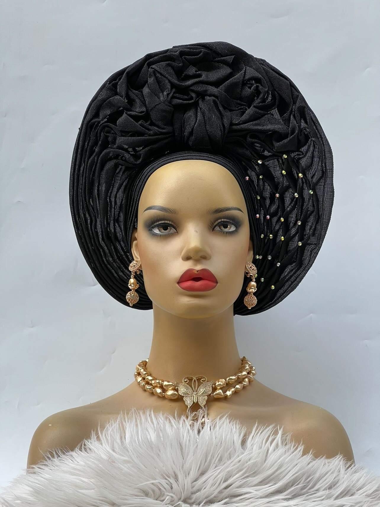 Kim Auto Gele Headwrap