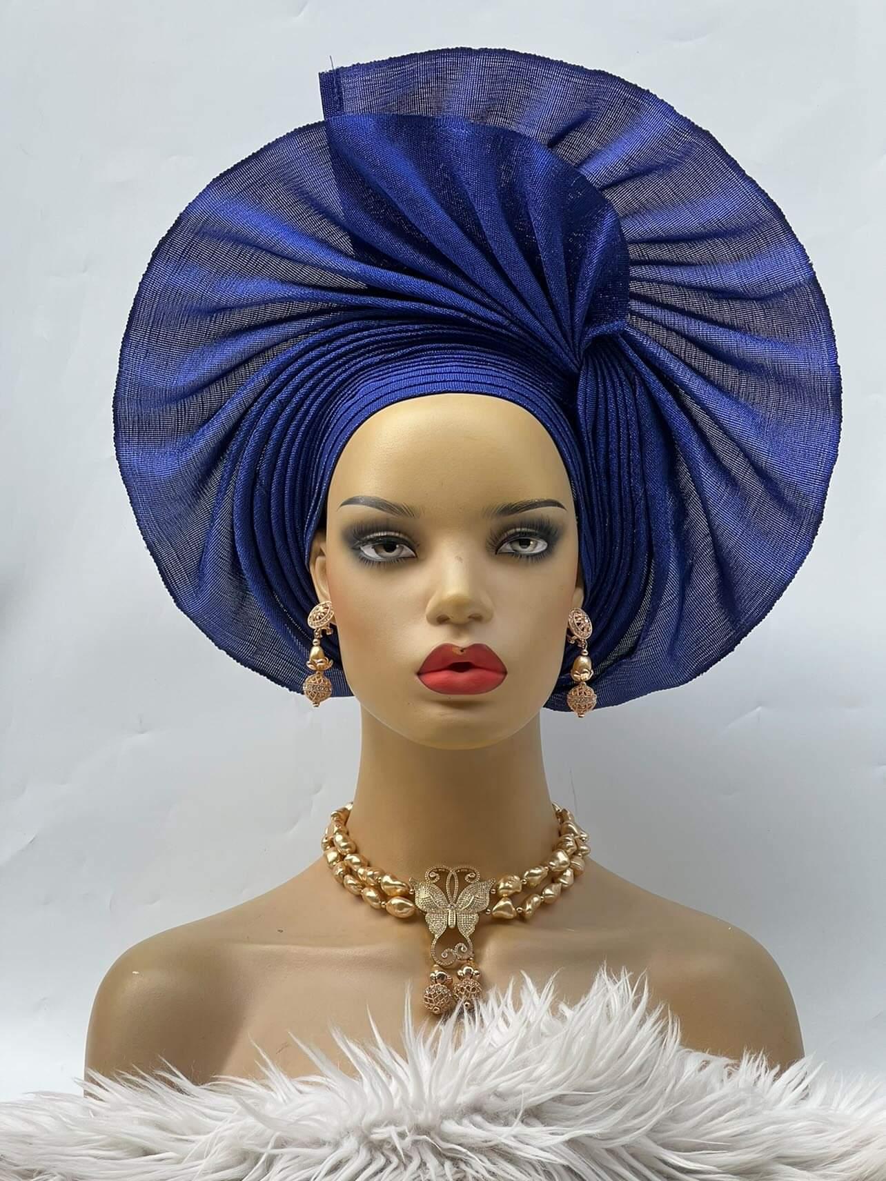 Brenda Auto Gele Headwrap
