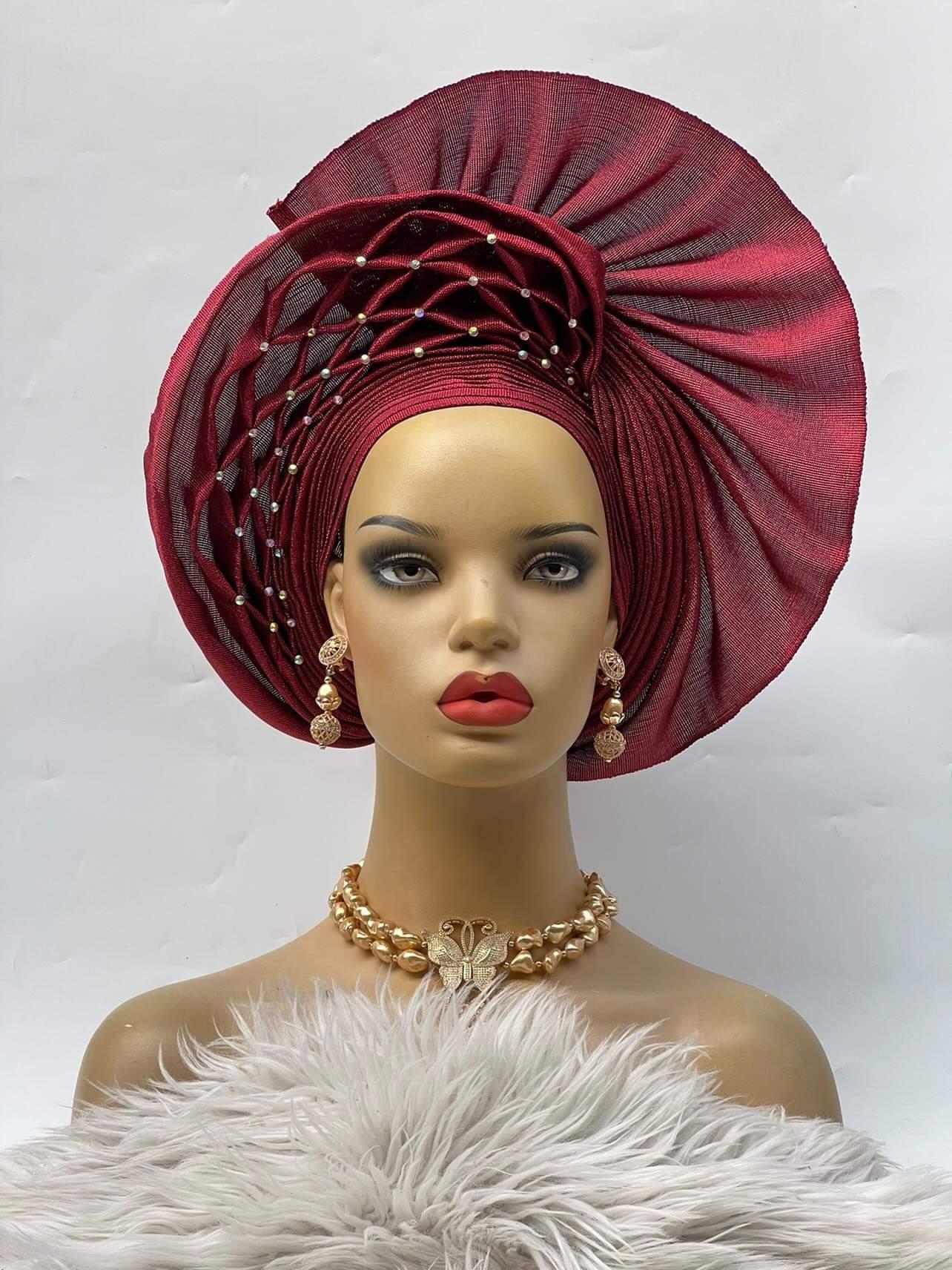 Orente Auto Gele Headwrap