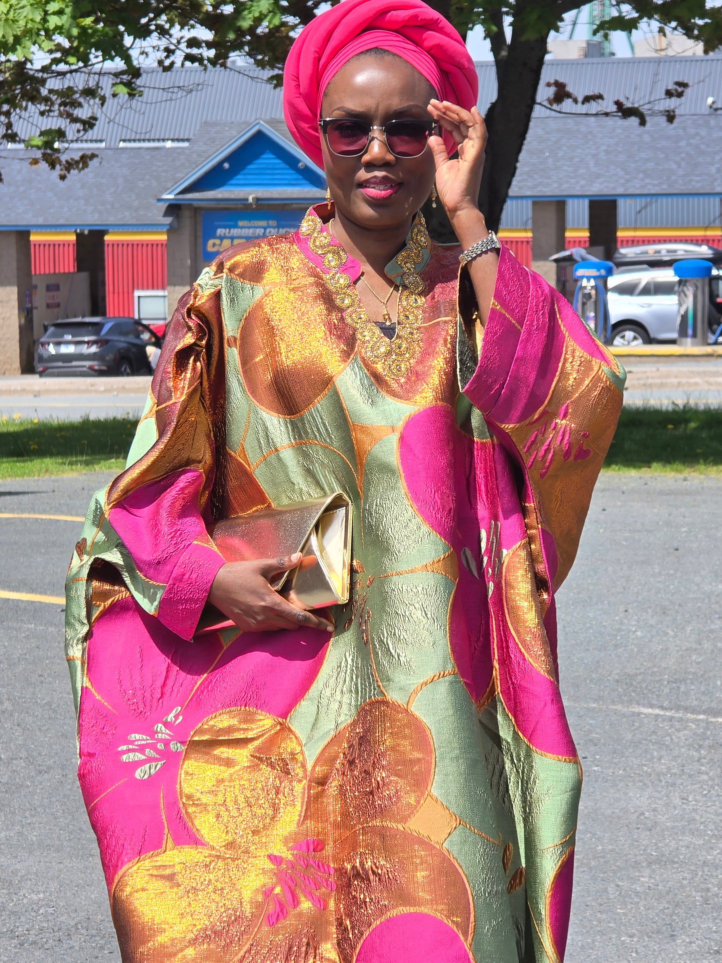 Oriade Luxury Brocade Bubu