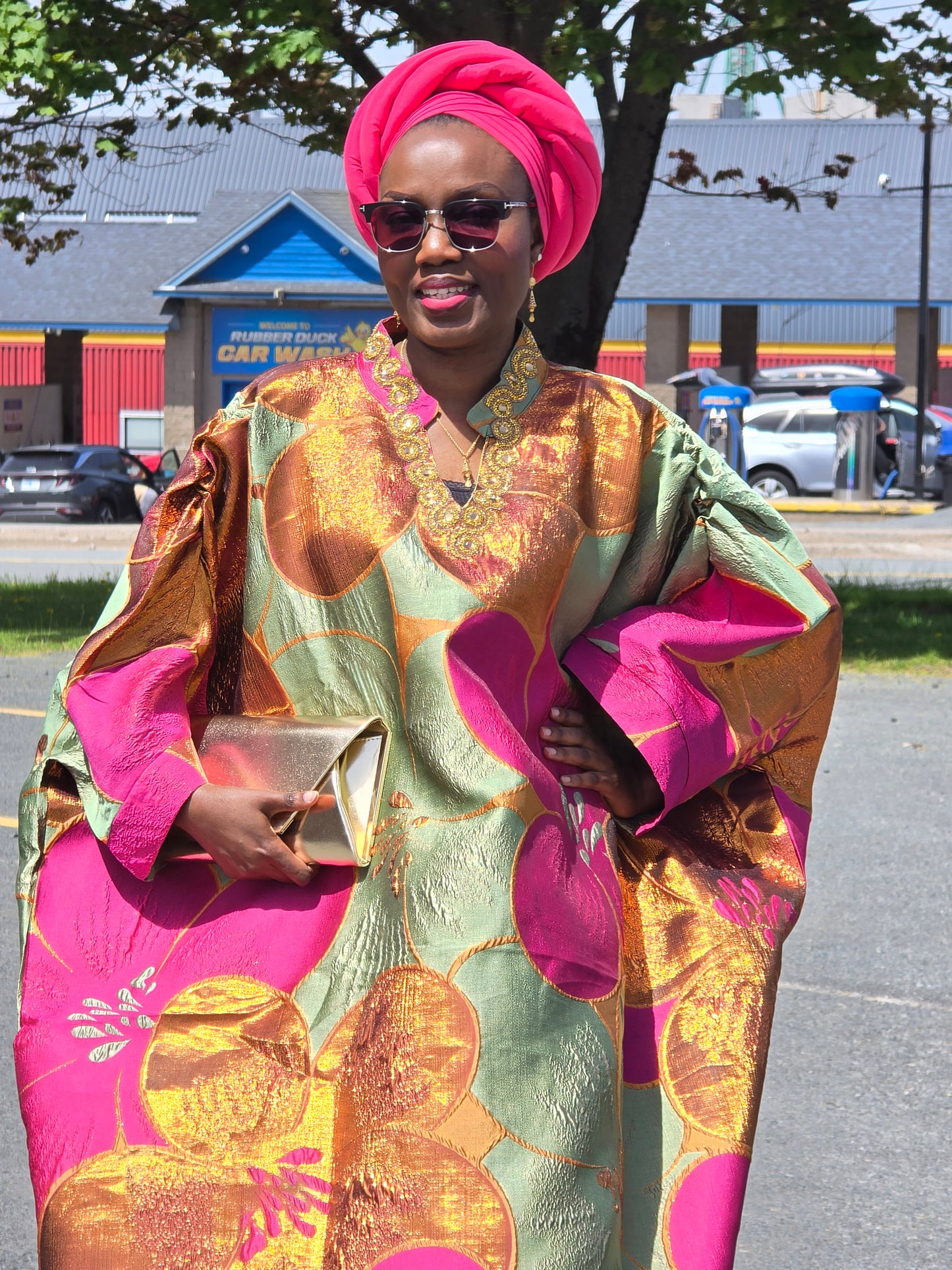 Oriade Luxury Brocade Bubu