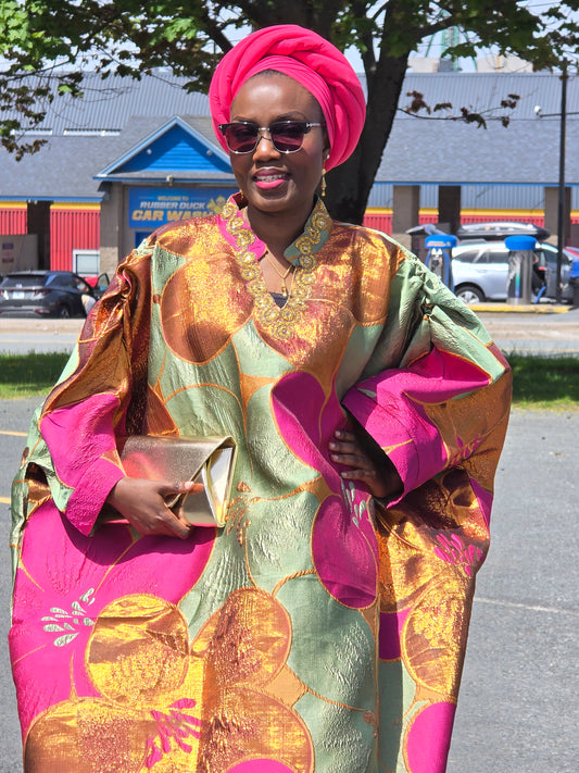 Oriade Luxury Brocade Bubu