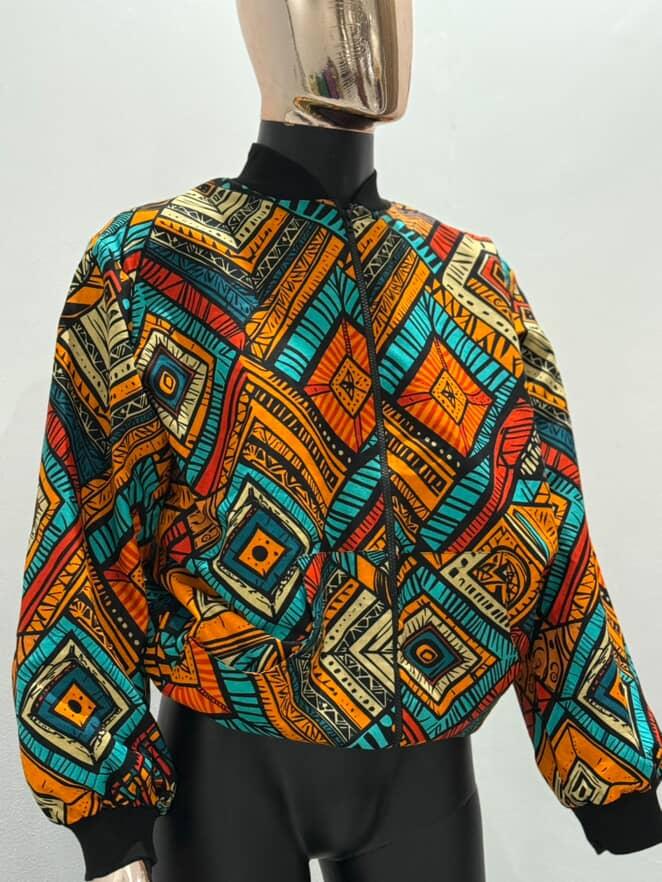 Charming Unisex Multicolour Bomber Jacket