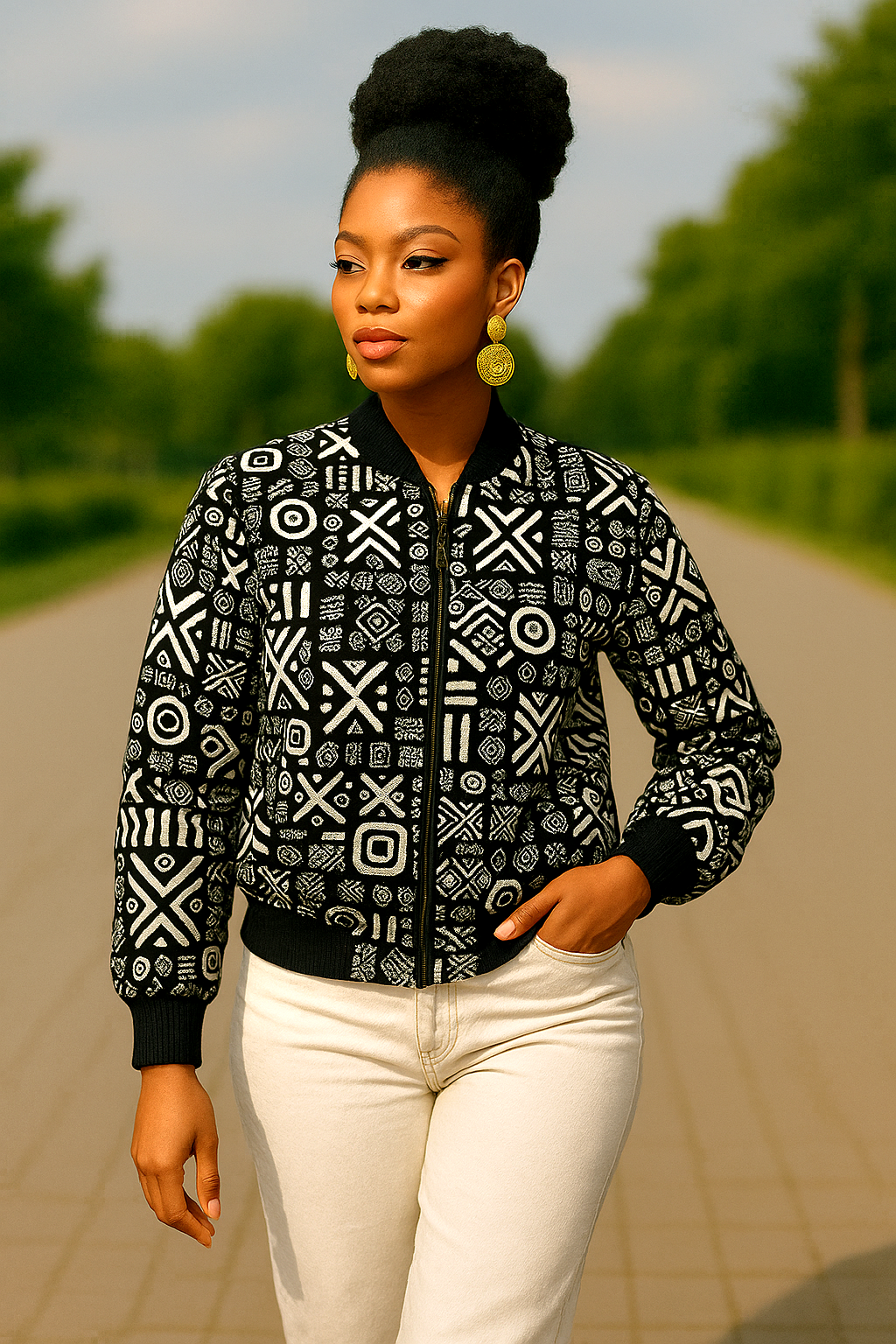 Apt Unisex Bomber Jacket