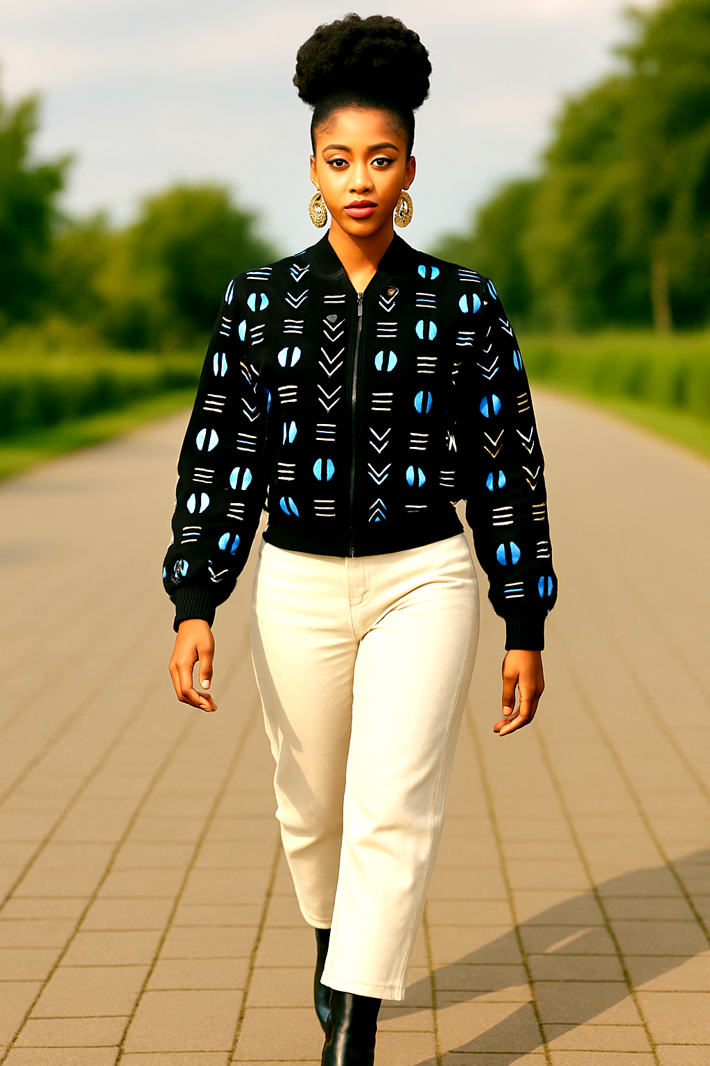 Somto Unisex Bomber Jacket