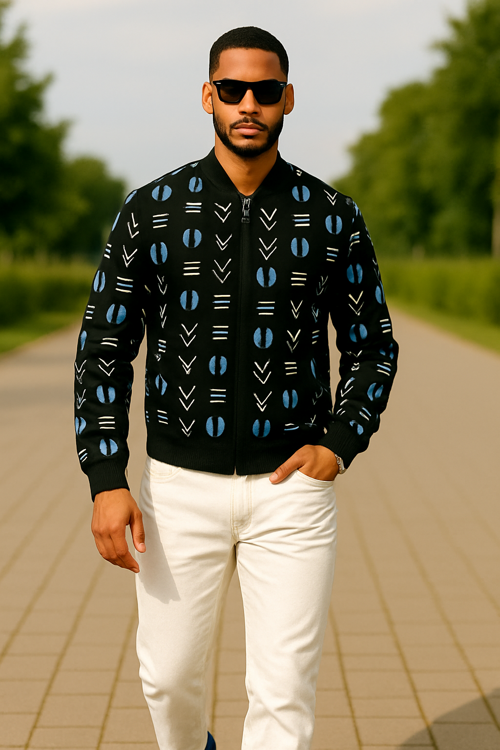 Somto Unisex Bomber Jacket