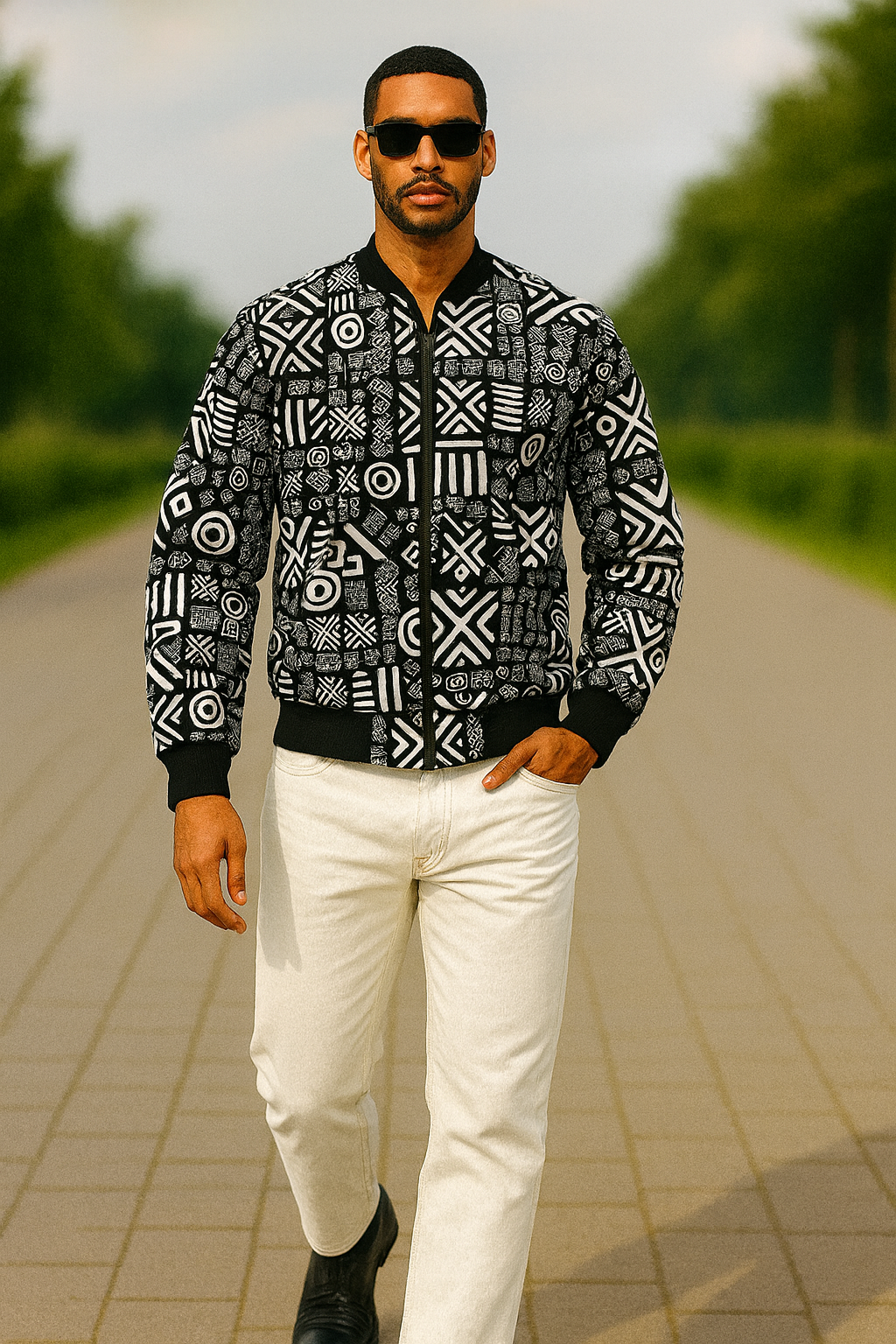 Apt Unisex Bomber Jacket