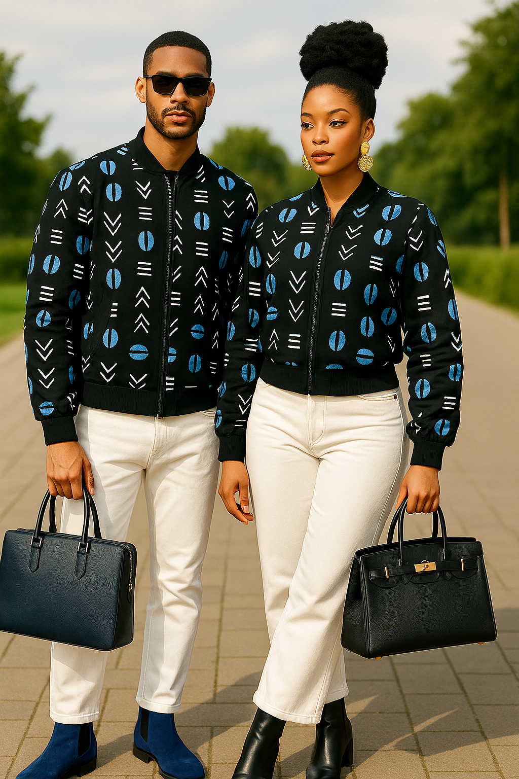 Somto Unisex Bomber Jacket