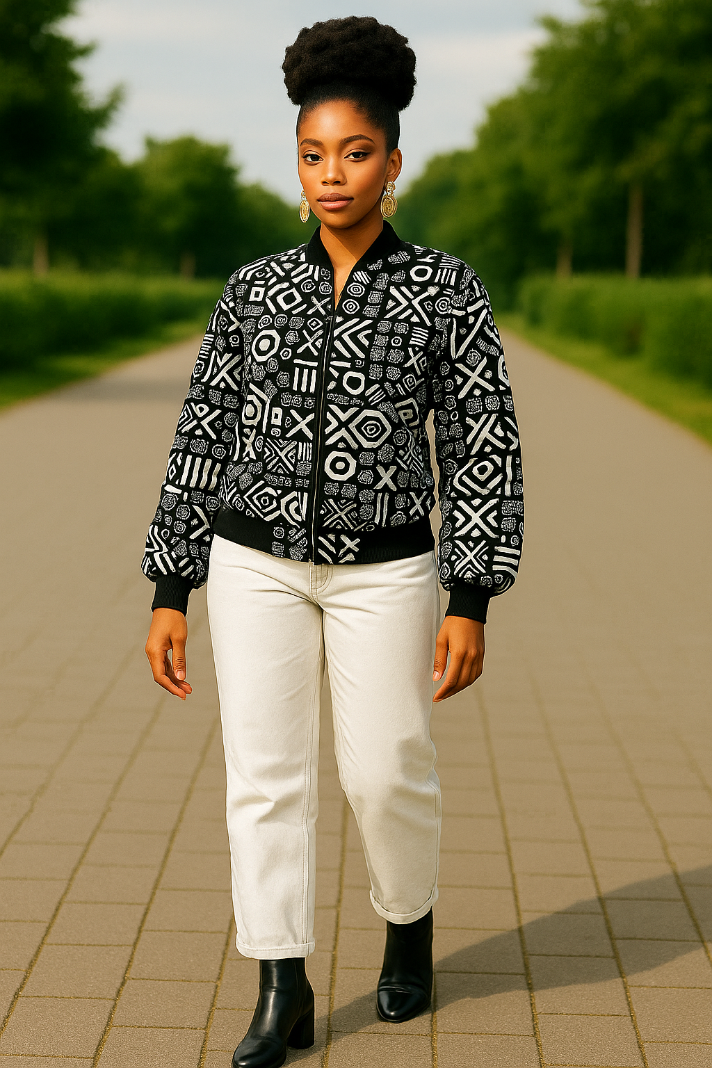 Apt Unisex Bomber Jacket