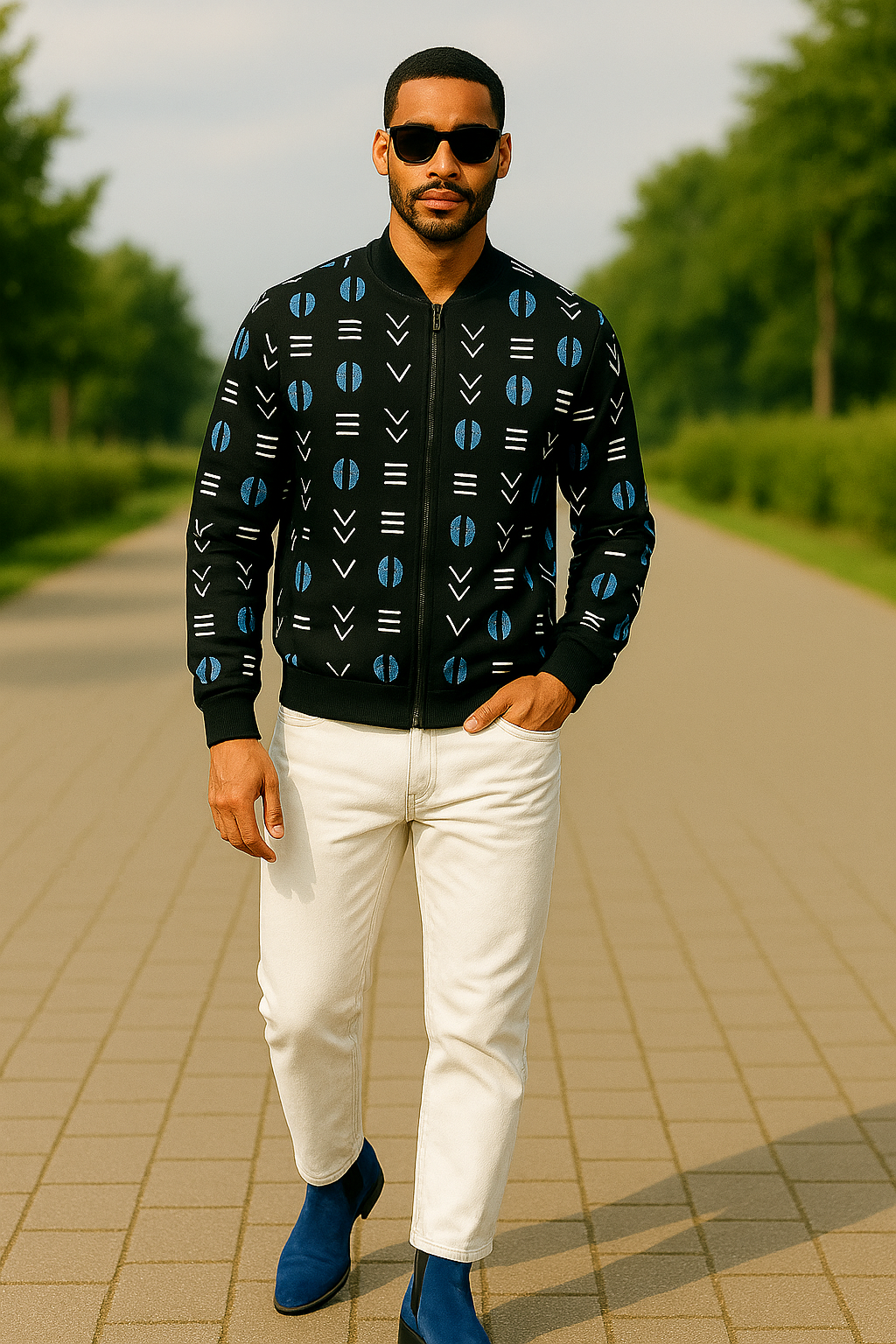 Somto Unisex Bomber Jacket